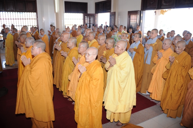 Tịnh xá Ngọc Hải, Bà Rịa - Vũng Tàu tổ chức lễ tạ ơn Tam Bảo và cúng dường Trai Tăng