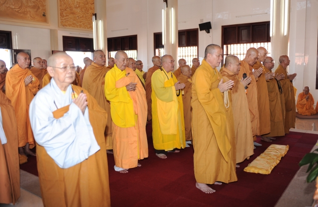 Tịnh xá Ngọc Hải, Bà Rịa - Vũng Tàu tổ chức lễ tạ ơn Tam Bảo và cúng dường Trai Tăng