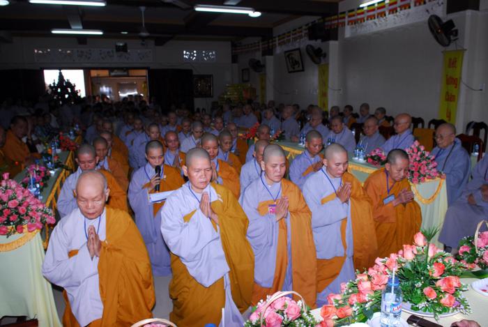 Chư Ni Q.6 khai giảng khóa An cư kiết hạ PL.2556