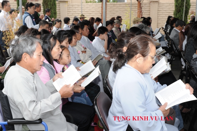 Chùa Phổ Từ, Hayward, California tổ chức lễ Vu Lan Báo Hiếu 2012