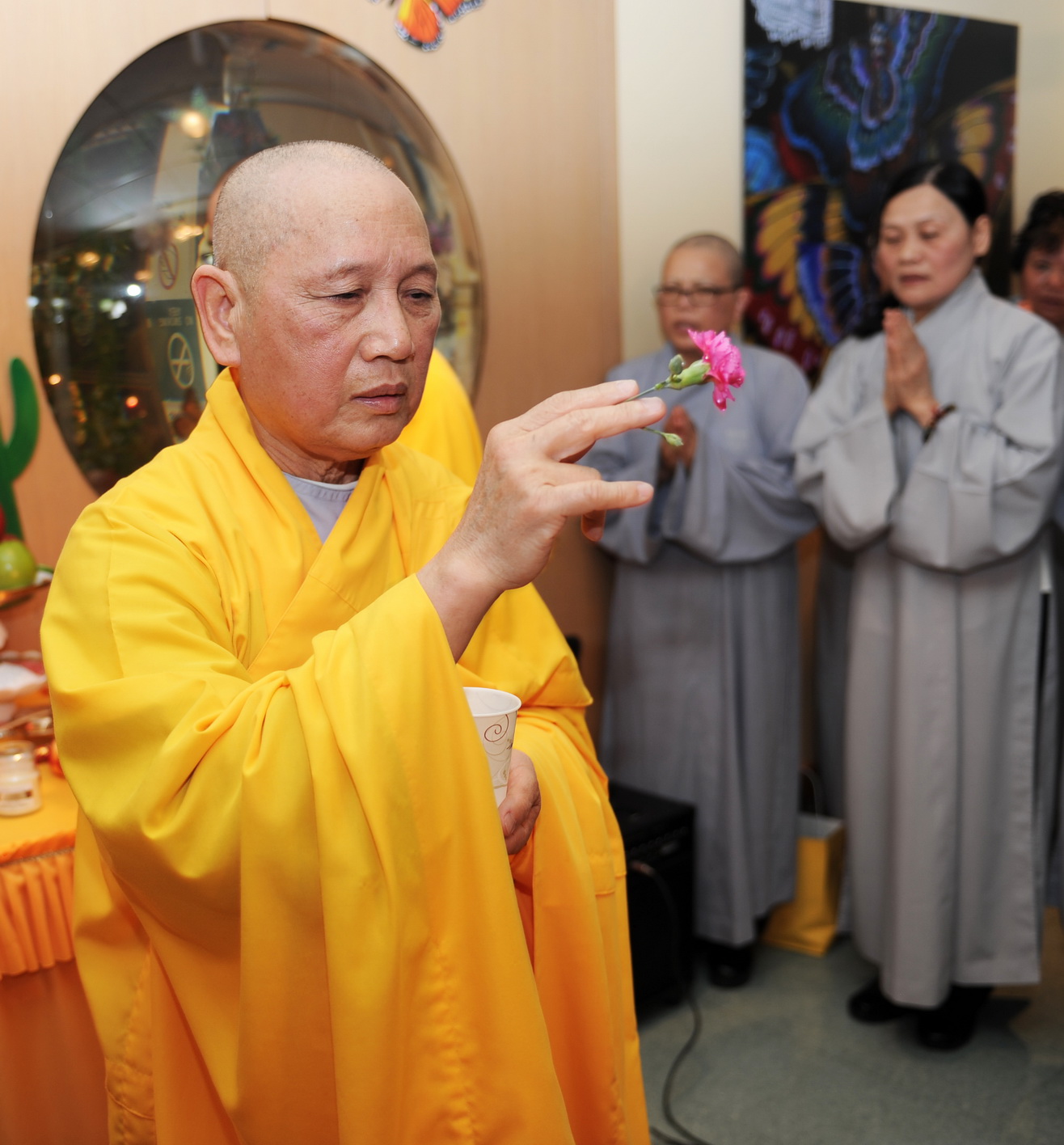 Lễ an vị Phật tại Mission De La Casa - Viện dưỡng lão ở San Jose - Hoa Kỳ