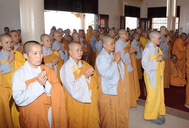 Tịnh xá Ngọc Hải, Bà Rịa - Vũng Tàu tổ chức lễ tạ ơn Tam Bảo và cúng dường Trai Tăng