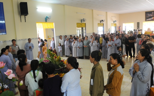 Củ Chi: Tịnh viện Pháp Hạnh long trọng tổ chức đại lễ Khánh đản