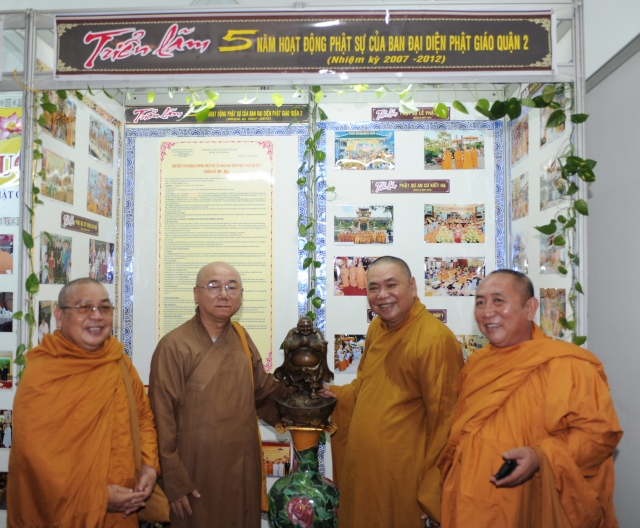 Lễ khai mạc triển lãm hình ảnh hoạt động Phật sự TP. Hồ Chí Minh