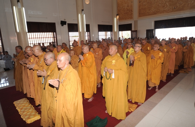 Tịnh xá Ngọc Hải, Bà Rịa - Vũng Tàu tổ chức lễ tạ ơn Tam Bảo và cúng dường Trai Tăng