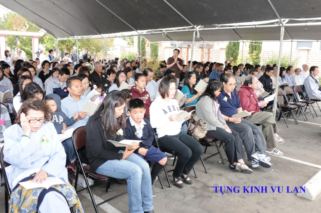 Chùa Phổ Từ, Hayward, California tổ chức lễ Vu Lan Báo Hiếu 2012