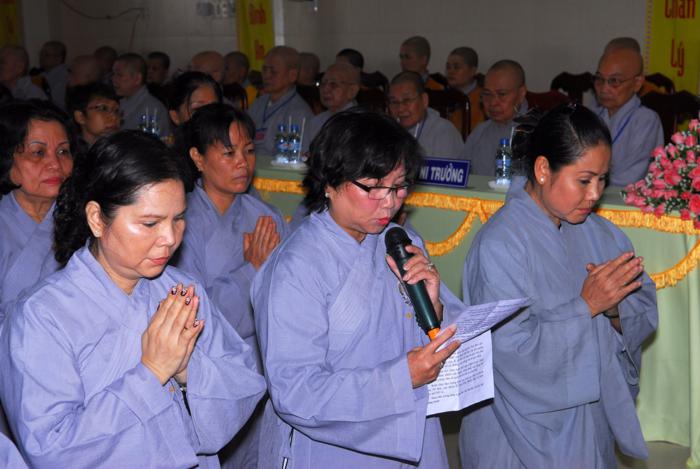 Chư Ni Q.6 khai giảng khóa An cư kiết hạ PL.2556