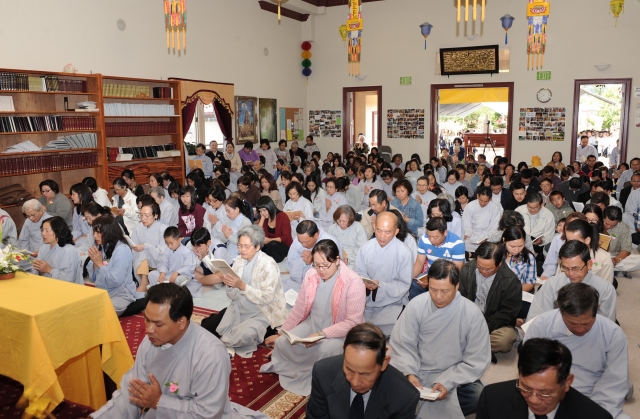 Chùa Phổ Từ, Hayward, California tổ chức lễ Vu Lan Báo Hiếu 2012