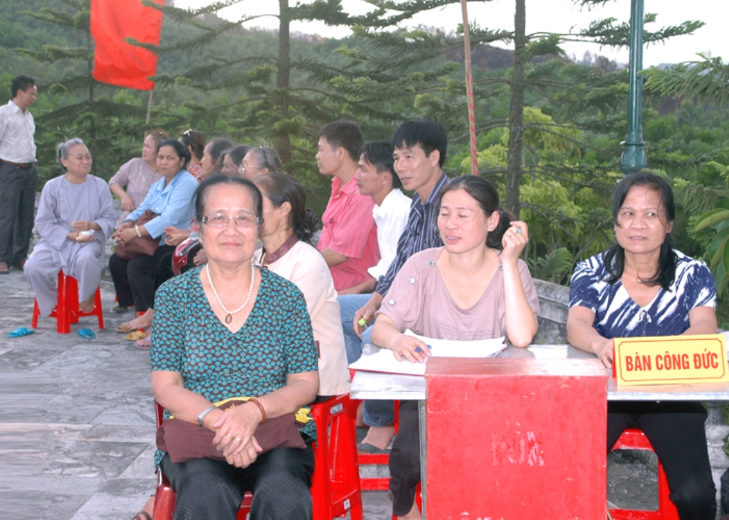 Những người con Phật miền Núi Hà Tĩnh tri ân tưởng niệm Anh Hùng Liệt Sĩ