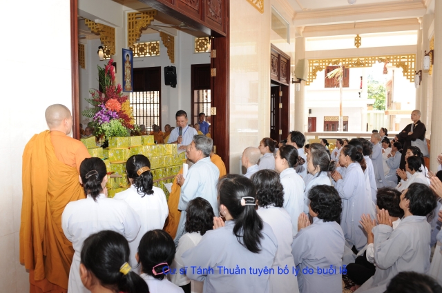 Tịnh xá Ngọc Hải, Bà Rịa - Vũng Tàu tổ chức lễ tạ ơn Tam Bảo và cúng dường Trai Tăng