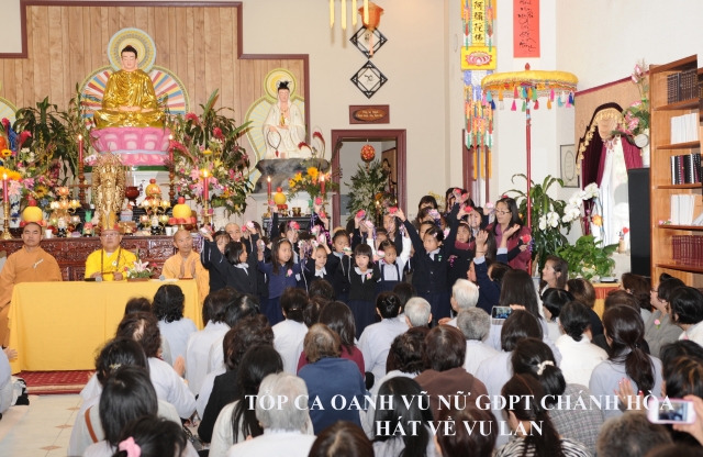 Chùa Phổ Từ, Hayward, California tổ chức lễ Vu Lan Báo Hiếu 2012