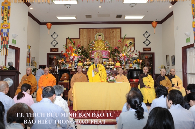 Chùa Phổ Từ, Hayward, California tổ chức lễ Vu Lan Báo Hiếu 2012