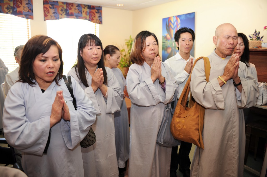 Lễ an vị Phật tại Mission De La Casa - Viện dưỡng lão ở San Jose - Hoa Kỳ