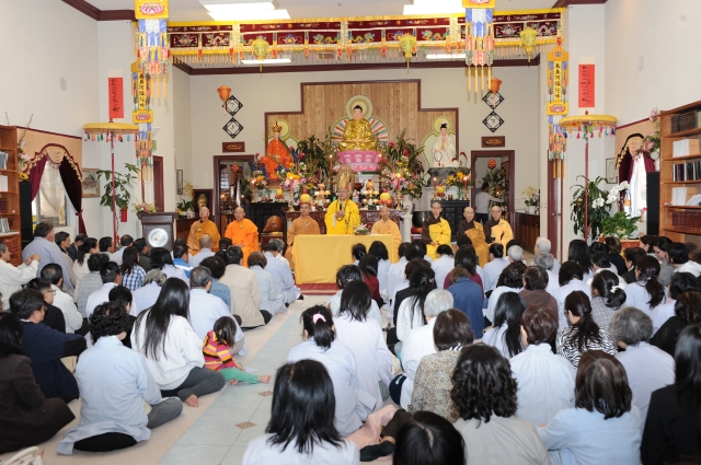 Chùa Phổ Từ, Hayward, California tổ chức lễ Vu Lan Báo Hiếu 2012