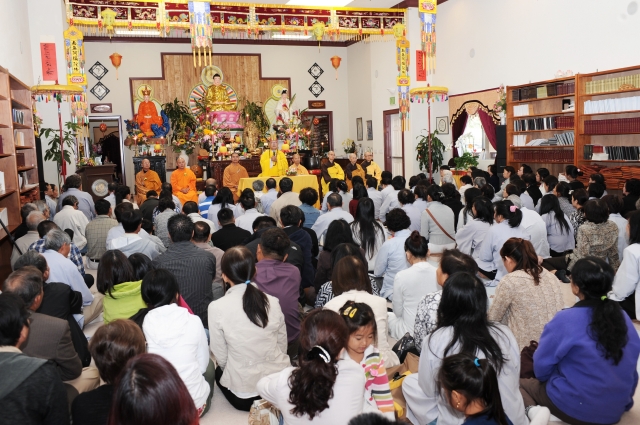 Chùa Phổ Từ, Hayward, California tổ chức lễ Vu Lan Báo Hiếu 2012