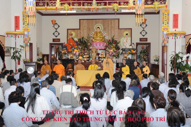 Chùa Phổ Từ, Hayward, California tổ chức lễ Vu Lan Báo Hiếu 2012
