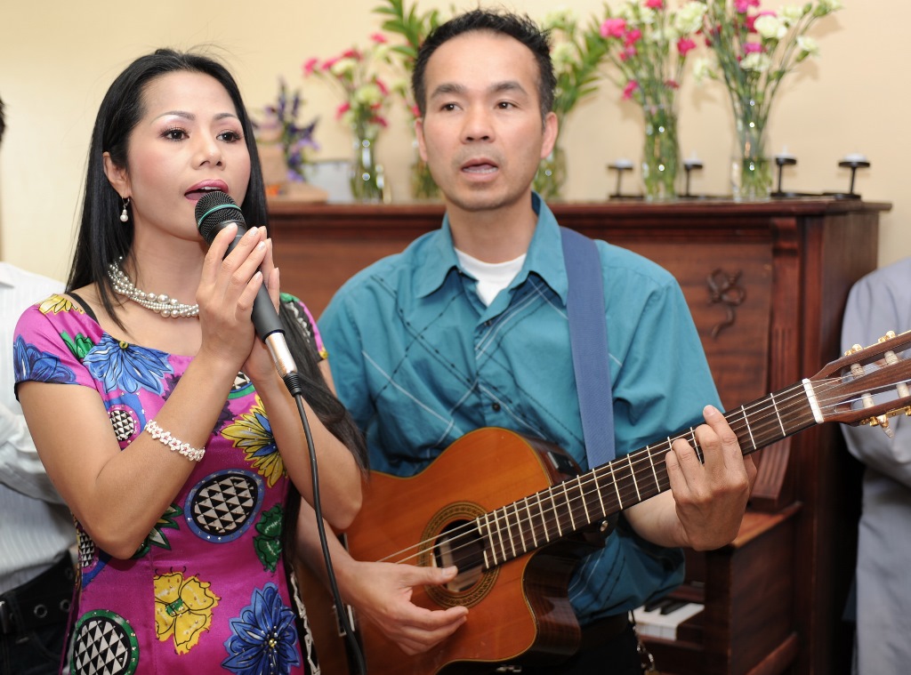 Lễ an vị Phật tại Mission De La Casa - Viện dưỡng lão ở San Jose - Hoa Kỳ