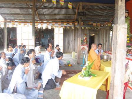 ĐakLak: Niệm Phật Đường Mê Linh Làm Lễ An Vị Phật