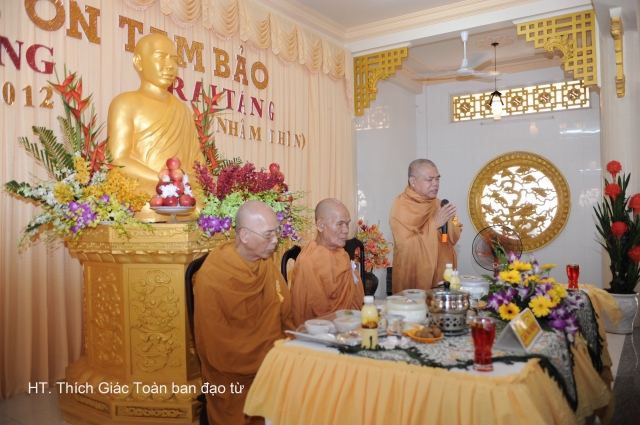 Tịnh xá Ngọc Hải, Bà Rịa - Vũng Tàu tổ chức lễ tạ ơn Tam Bảo và cúng dường Trai Tăng