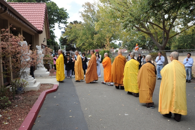 Chùa Phổ Từ, Hayward, California tổ chức lễ Vu Lan Báo Hiếu 2012