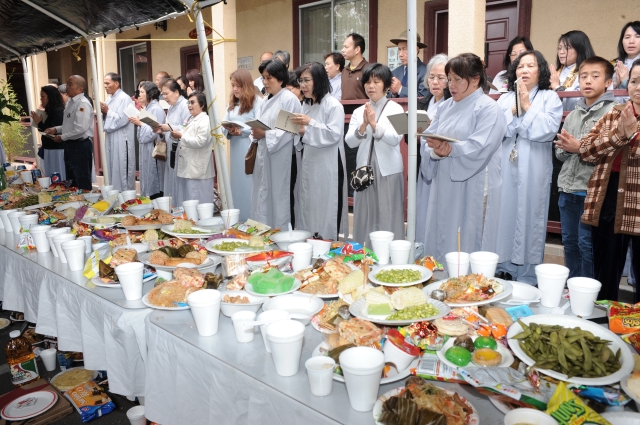 Chùa Phổ Từ, Hayward, California tổ chức lễ Vu Lan Báo Hiếu 2012