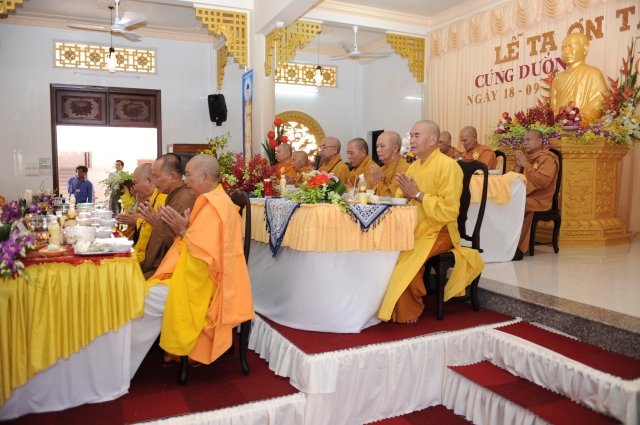 Tịnh xá Ngọc Hải, Bà Rịa - Vũng Tàu tổ chức lễ tạ ơn Tam Bảo và cúng dường Trai Tăng