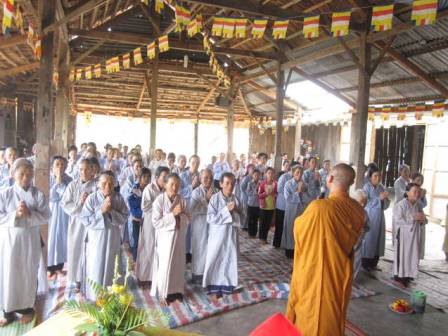 ĐakLak: Niệm Phật Đường Mê Linh Làm Lễ An Vị Phật