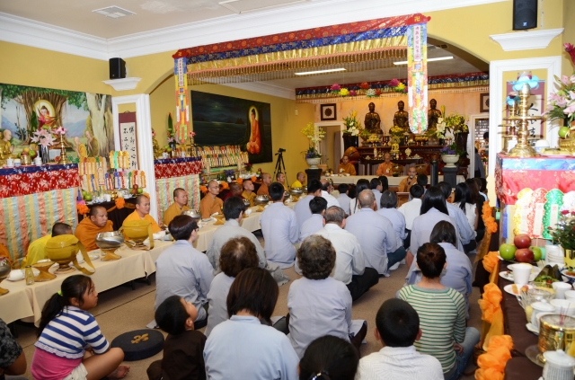 Đại lễ Vu Lan tạ trung tâm văn hóa Phật giáo - chùa Liễu Quán - San Jose, California, Hoa Kỳ