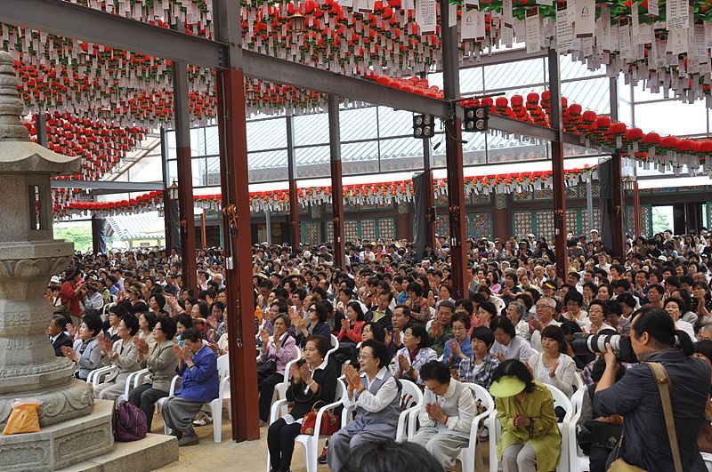 Hàn Quốc : Chùa Phụng Ân Phúc lợi Y tế xã hội chuẩn bị Lễ tắm Phật
