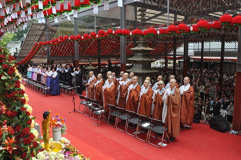 Hàn Quốc : Chùa Phụng Ân Phúc lợi Y tế xã hội chuẩn bị Lễ tắm Phật