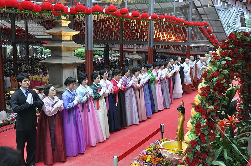 Hàn Quốc : Chùa Phụng Ân Phúc lợi Y tế xã hội chuẩn bị Lễ tắm Phật