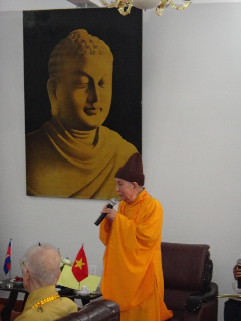 Phái đoàn Phật giáo - Bộ Tôn giáo - Nghi lễ vương quốc Camphuchia thăm hữu nghị chính thức tại TP. HCM