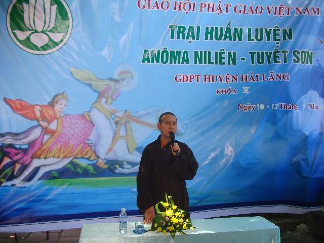 Quảng Trị: GĐPT H. Hải Lăng tổ chức trại huấn luyện A Nô Ma và Chăn Đàn Tuyết Sơn