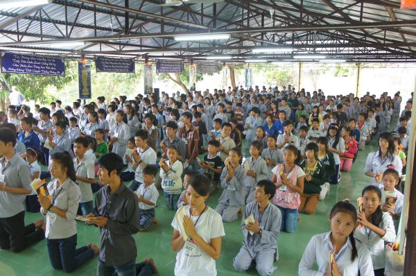 Khánh Hòa: Dấu ấn khóa tu mùa hè tại chùa Linh Sơn Pháp Ấn lần thứ II