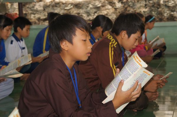 Khánh Hòa: Dấu ấn khóa tu mùa hè tại chùa Linh Sơn Pháp Ấn lần thứ II