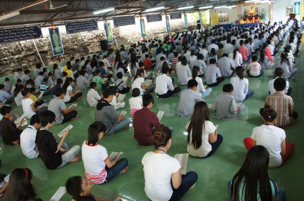 Khánh Hòa: Dấu ấn khóa tu mùa hè tại chùa Linh Sơn Pháp Ấn lần thứ II