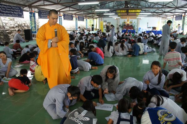 Khánh Hòa: Dấu ấn khóa tu mùa hè tại chùa Linh Sơn Pháp Ấn lần thứ II