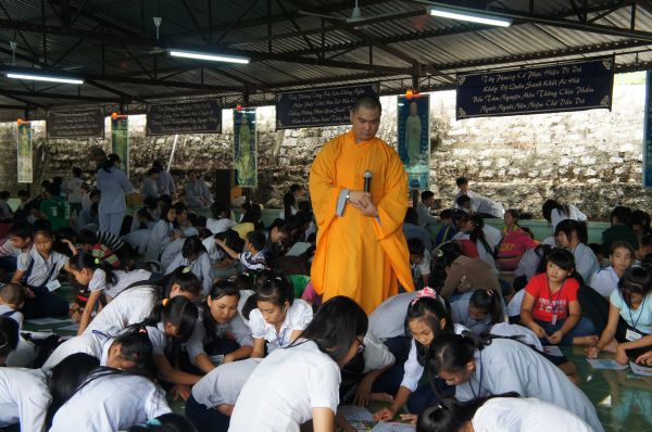 Khánh Hòa: Dấu ấn khóa tu mùa hè tại chùa Linh Sơn Pháp Ấn lần thứ II