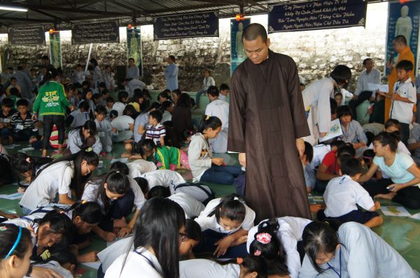 Khánh Hòa: Dấu ấn khóa tu mùa hè tại chùa Linh Sơn Pháp Ấn lần thứ II