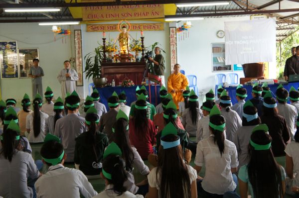 Khánh Hòa: Dấu ấn khóa tu mùa hè tại chùa Linh Sơn Pháp Ấn lần thứ II