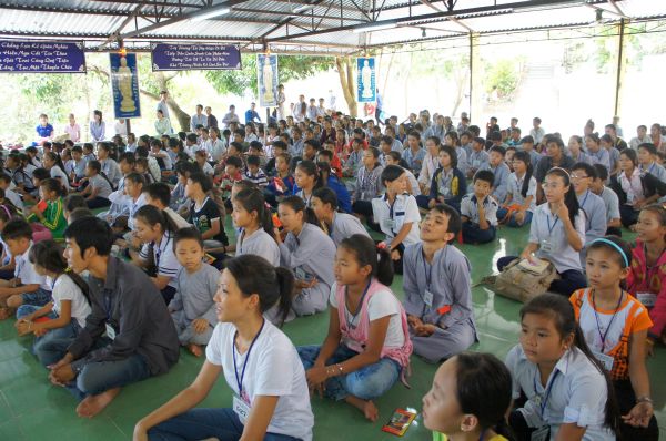 Khánh Hòa: Dấu ấn khóa tu mùa hè tại chùa Linh Sơn Pháp Ấn lần thứ II