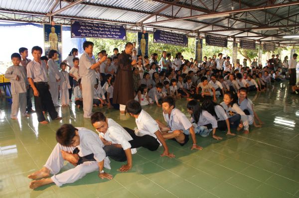 Khánh Hòa: Dấu ấn khóa tu mùa hè tại chùa Linh Sơn Pháp Ấn lần thứ II