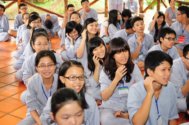 Đồng Nai: Chùm ảnh các hoạt động ngày đầu tiên tại khóa tu mùa hè chùa Thiên Chánh và Huyền Trang