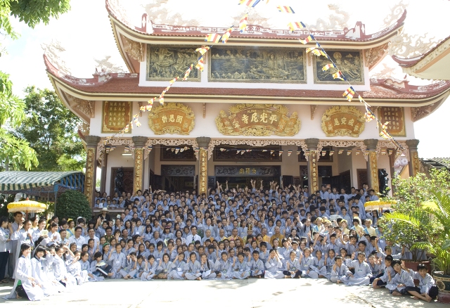 KHÓA TU KIỀU ĐÀM DI LẦN II TẠI TỔ ĐÌNH BÌNH QUANG NI TỰ, PHAN THIẾT BÌNH THUẬN
