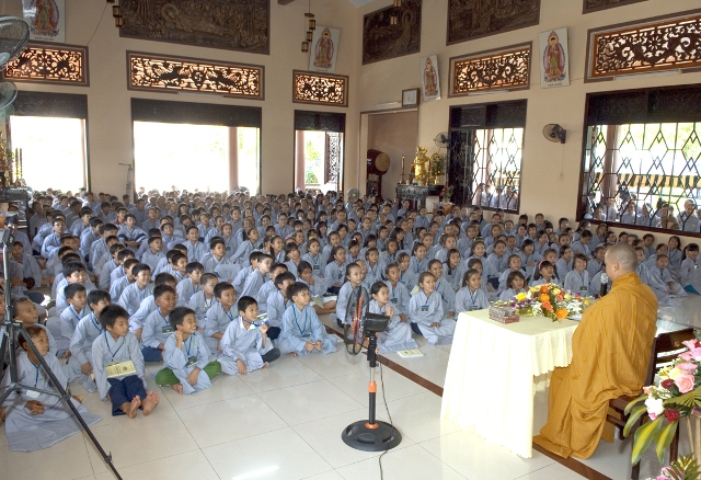 KHÓA TU KIỀU ĐÀM DI LẦN II TẠI TỔ ĐÌNH BÌNH QUANG NI TỰ, PHAN THIẾT BÌNH THUẬN