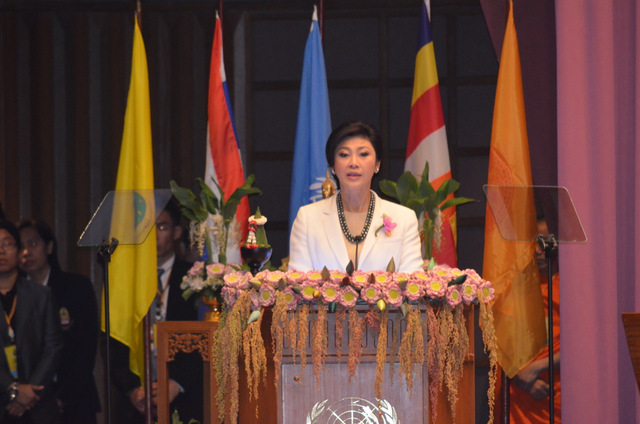 Ngày làm việc thứ 3 Vesak - 2012 tại Trung tâm hội nghị Liên Hợp Quốc - Bangkok, Thái Lan