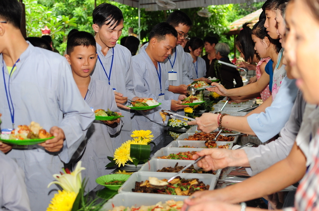 Đồng Nai: Chùm ảnh các hoạt động ngày đầu tiên tại khóa tu mùa hè chùa Thiên Chánh và Huyền Trang