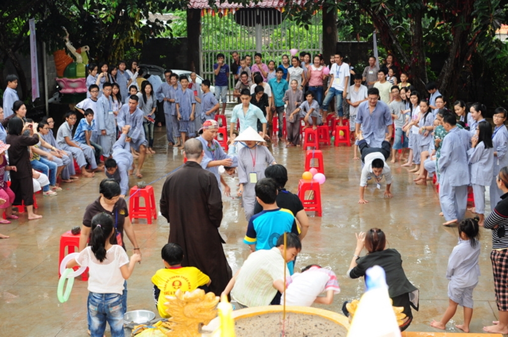 Đồng Nai: Chùm ảnh các hoạt động ngày đầu tiên tại khóa tu mùa hè chùa Thiên Chánh và Huyền Trang