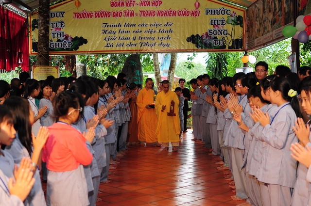 Đồng Nai: Chính thức khai khóa tu mùa hè “Gieo hạt từ tâm”