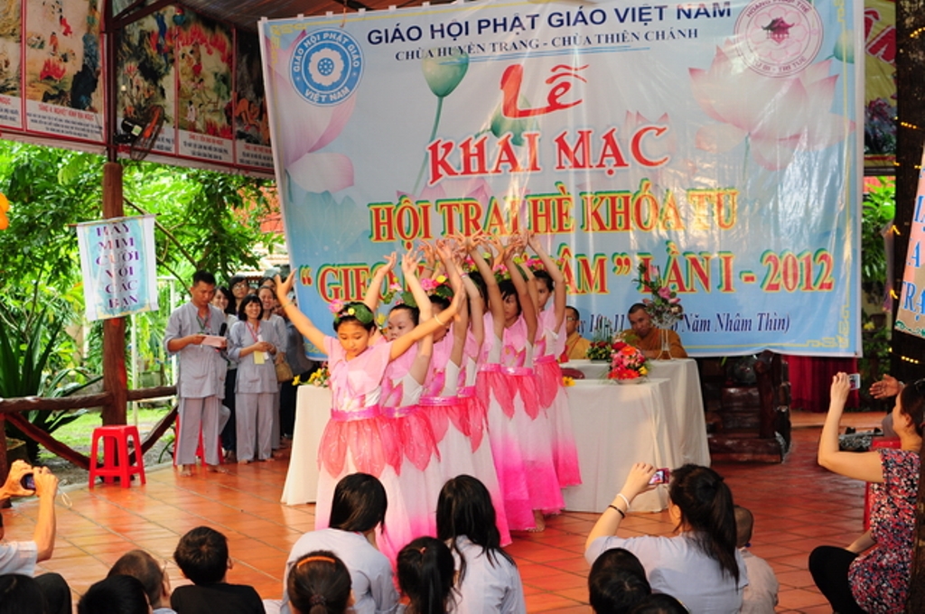 Đồng Nai: Chính thức khai khóa tu mùa hè “Gieo hạt từ tâm”